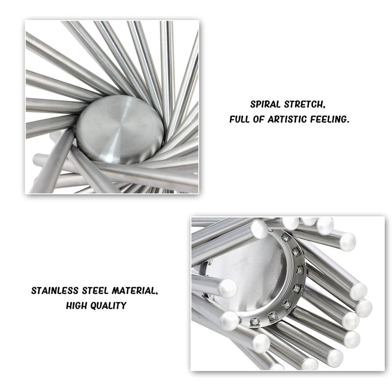 Unigift Creative Stainless Steel Rotation Fruit Bowl/Fruit Basket/Fruit Stand/Fruit Holder - Image 5
